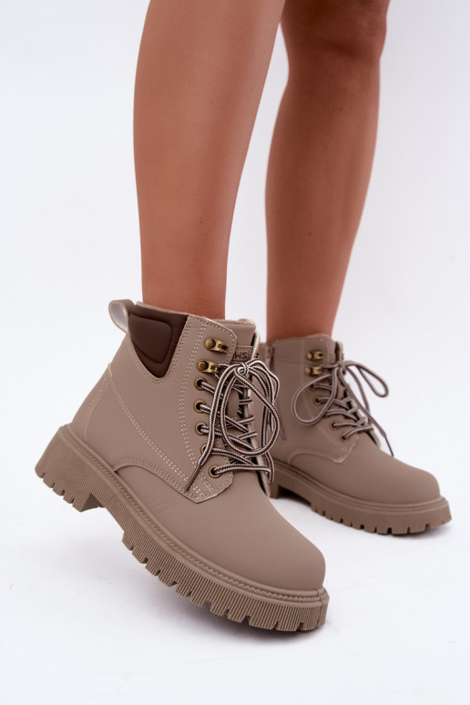 Chaussures pour femmes isolées, couleur sable Sarvella