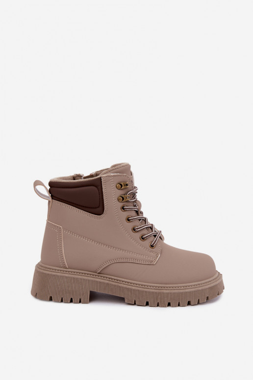 Chaussures pour femmes isolées, couleur sable Sarvella