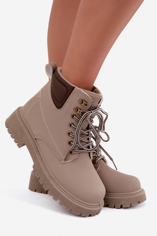Chaussures pour femmes isolées, couleur sable Sarvella