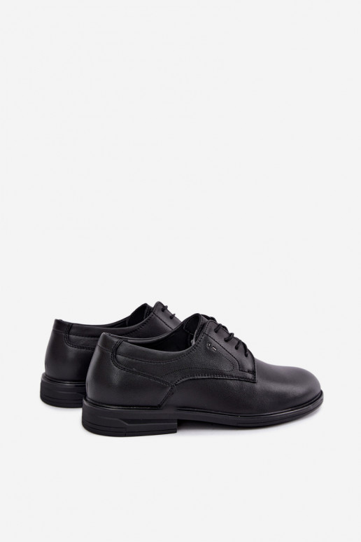 Elegante schwarze Herrenschuhe Calven