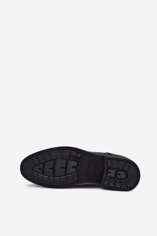 Elegante zwarte heren schoenen Calven