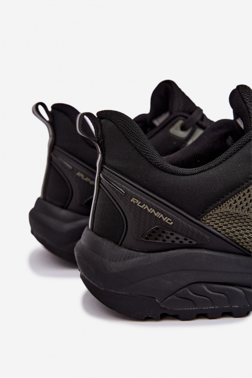 Baskets kaki pour hommes Remel