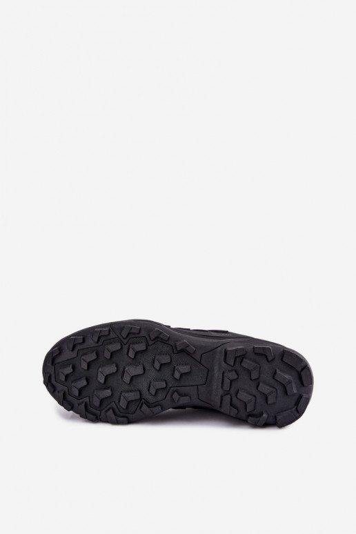 Bottes de plein air imperméables pour hommes Brent noires