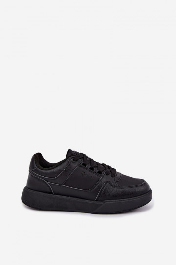 Heren sneakers Big Star UU174164 HI-Poly System zwart 2