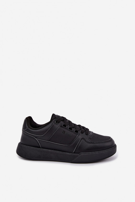 Heren sneakers Big Star UU174164 HI-Poly System zwart