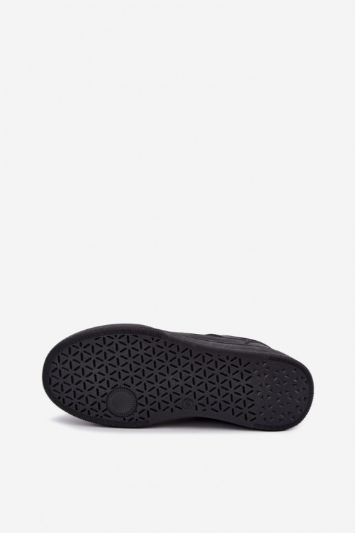 Heren sneakers Big Star UU174164 HI-Poly System zwart