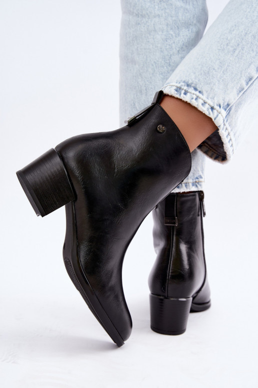 Bottines isolées Klocke Vinceza 58654 en couleur noire