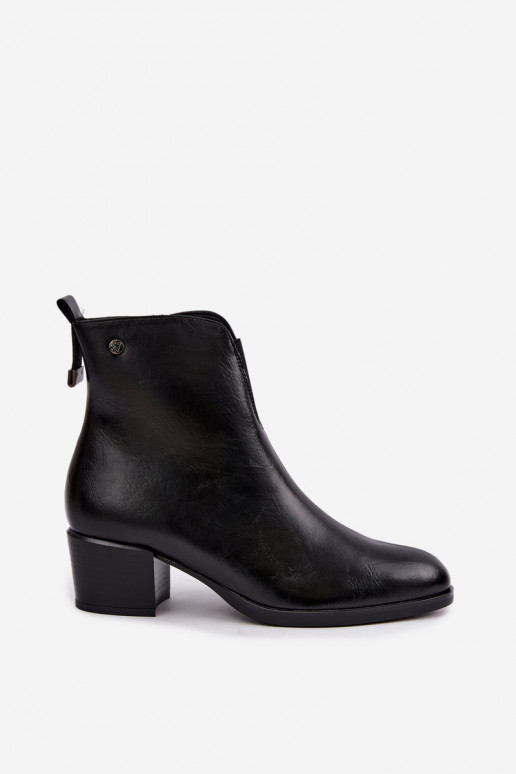 Bottines isolées Klocke Vinceza 58654 en couleur noire
