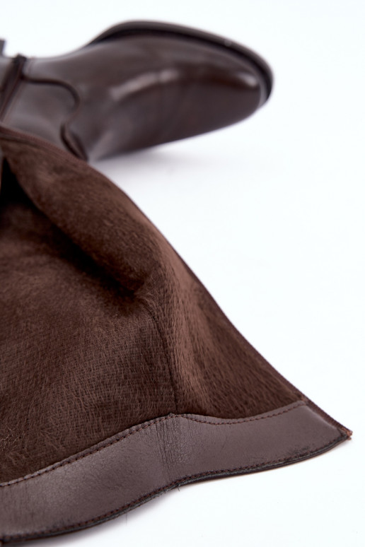 Bottes hautes chaudes CzekoladoĮe Ilorelia