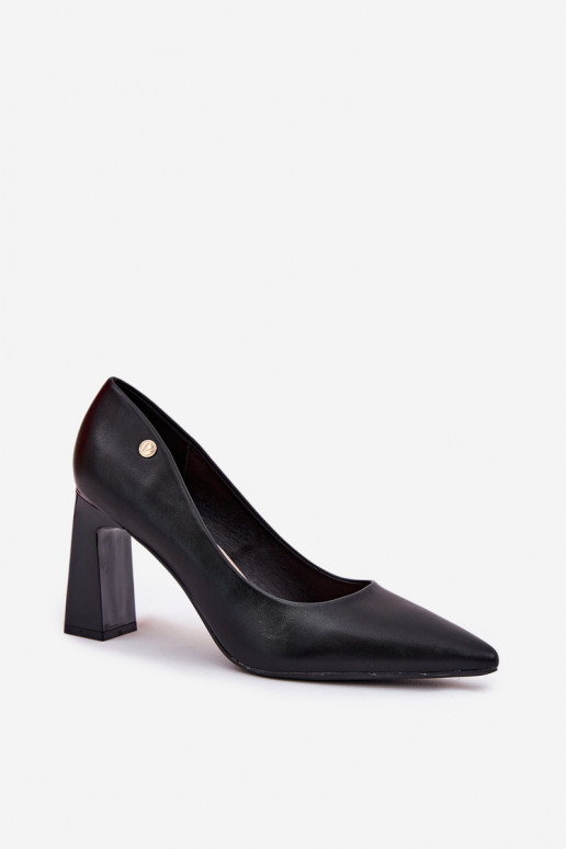 Elegante stijl hakken Vinceza 62221 in zwart