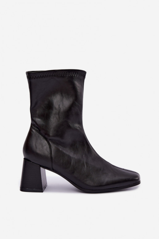 Bottines noires pour femmes Veradis