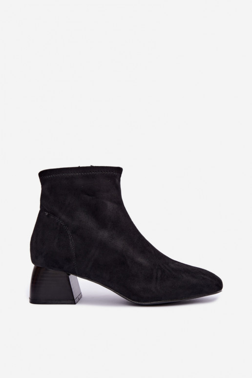 Bottines noires Klocke Estellea