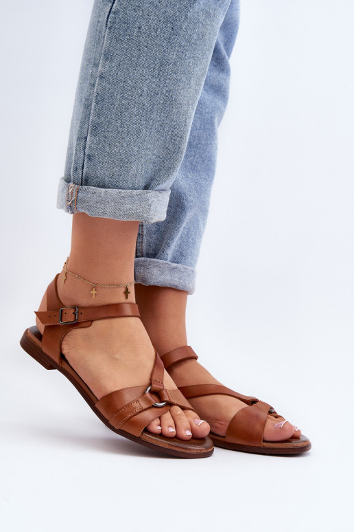 Zazoo 40182 bruine dames sandalen