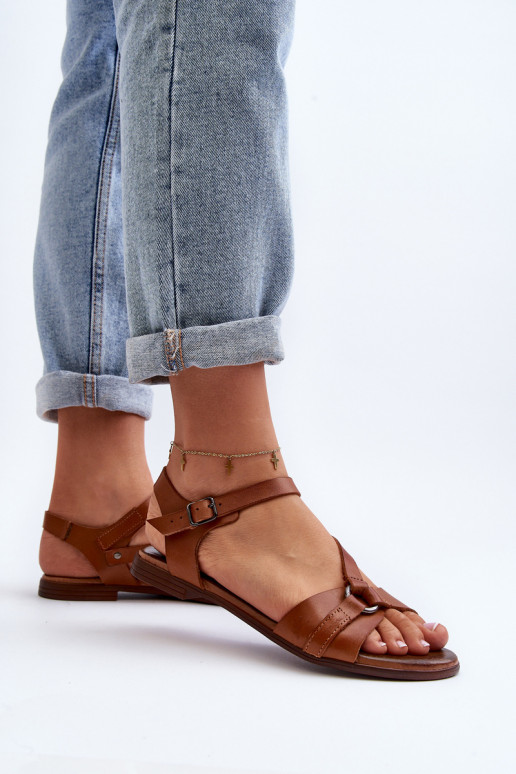 Zazoo 40182 bruine dames sandalen