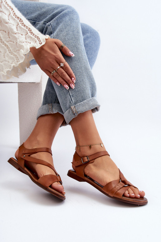 Zazoo 40182 bruine dames sandalen