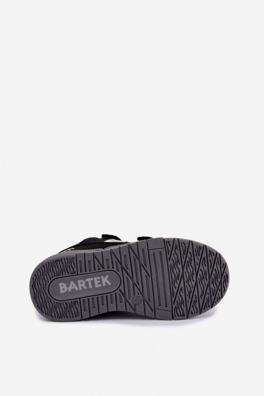 Sneakers voor jongens Bartek 8700210 in zwart en grijs