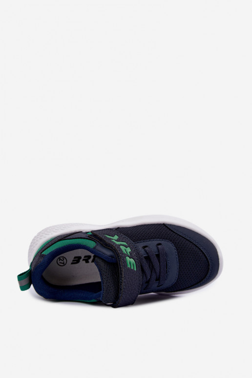 Sportieve schoenen voor jongens Bartek 8700317 in donkerblauw