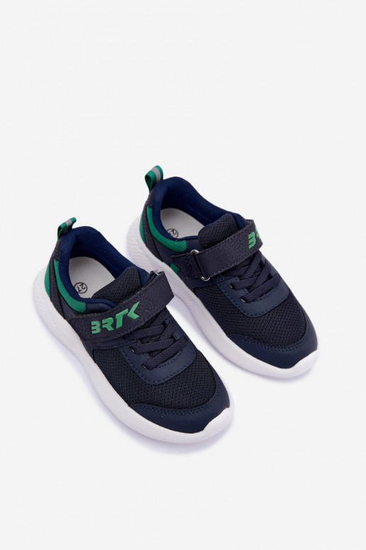 Sportieve schoenen voor jongens Bartek 8700317 in donkerblauw