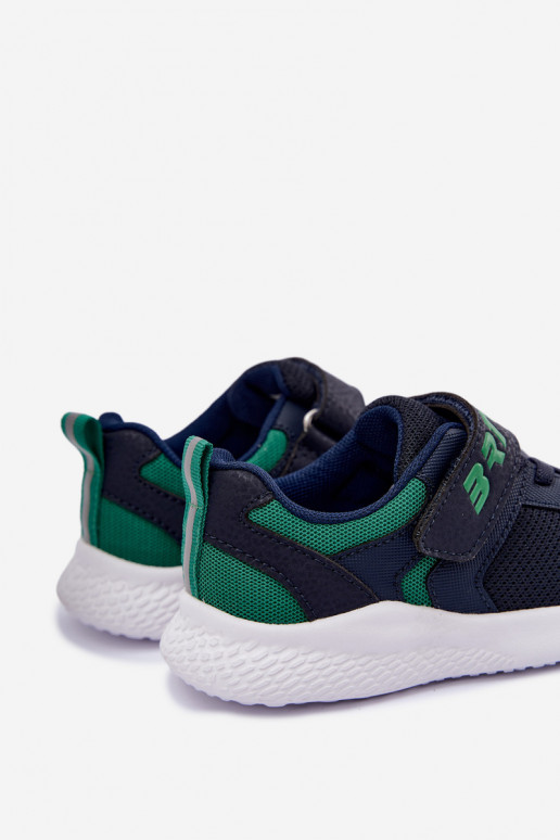 Chaussures de sport pour garçons Bartek 8700317 en bleu foncé