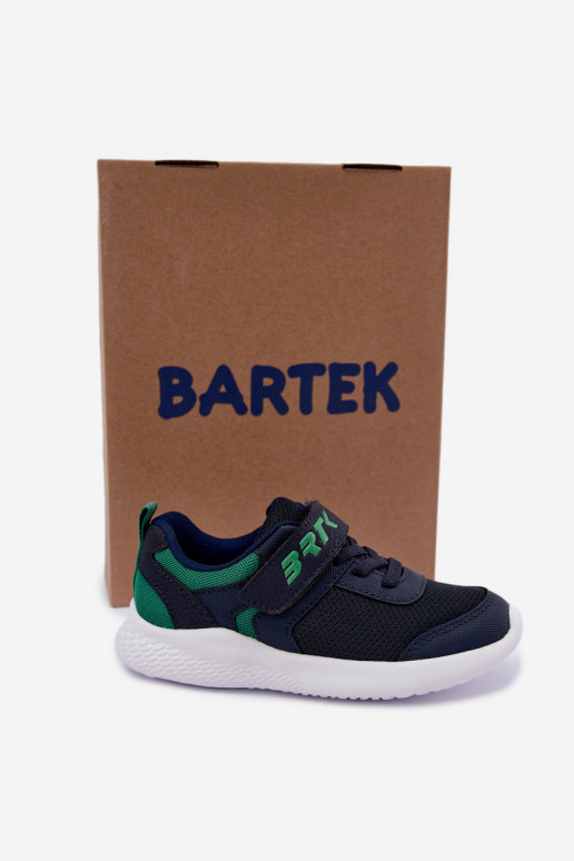 Sportieve schoenen voor jongens Bartek 8700317 in donkerblauw