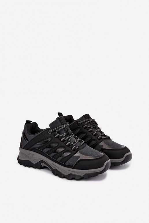 Herren Big Star UU174240 Wanderschuhe in Schwarz