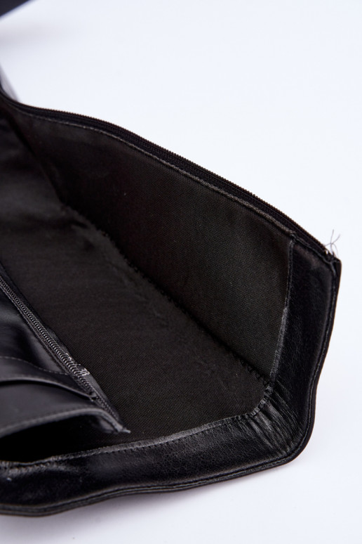 Bottes hautes Mirettea avec plateforme et sangles décoratives noires