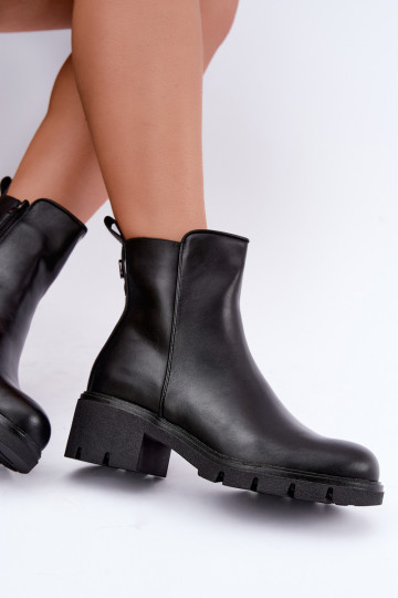 Bottines isolées Klocke noires Iserine