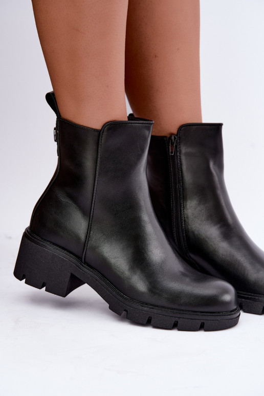Bottines isolées Klocke noires Iserine