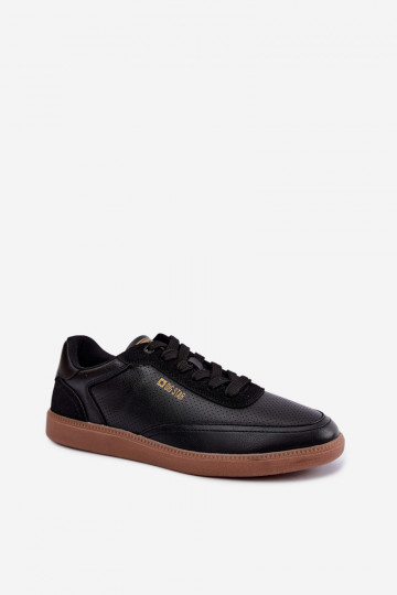 Baskets noires pour hommes Big Star UU174045