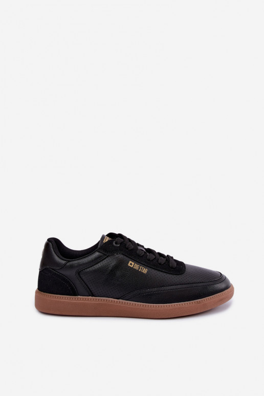 Zwarte heren sneakers Big Star UU174045