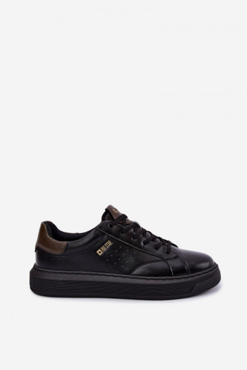 Baskets noires pour hommes avec plateforme Big Star UU174291 2