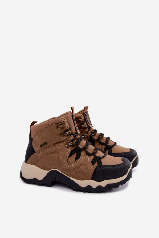 Bruine heren trekkinglaarzen Big Star UU174182 HI-Poly System
