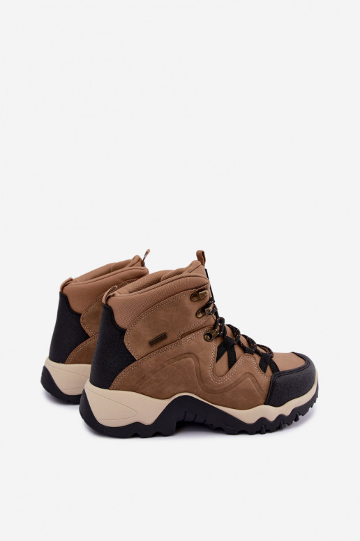 Bruine heren trekkinglaarzen Big Star UU174182 HI-Poly System