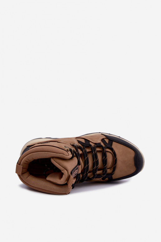 Braune Herren Wanderschuhe Big Star UU174182 HI-Poly System