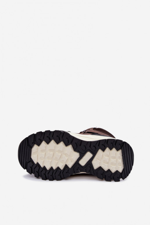 Bottes isolées marron foncé pour enfants Big Star UU374003