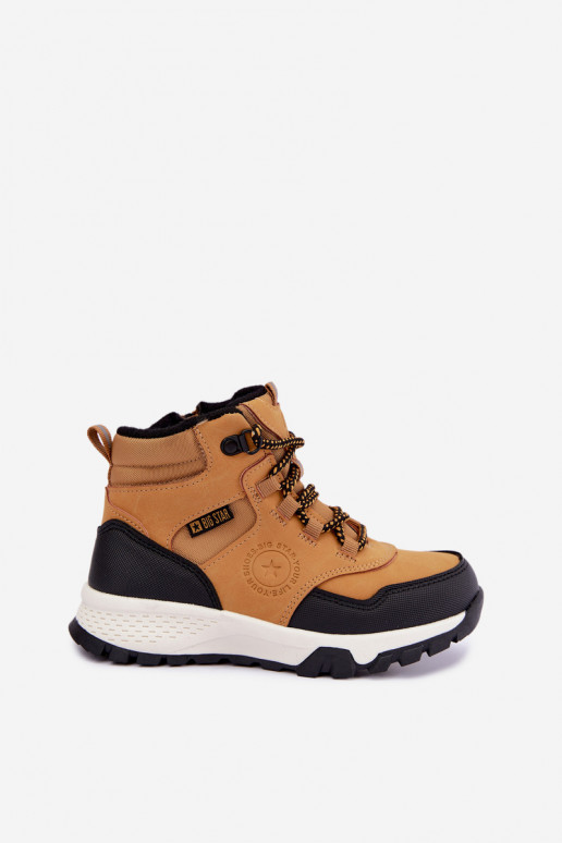 Bottes isolées marron pour enfants Big Star UU374002