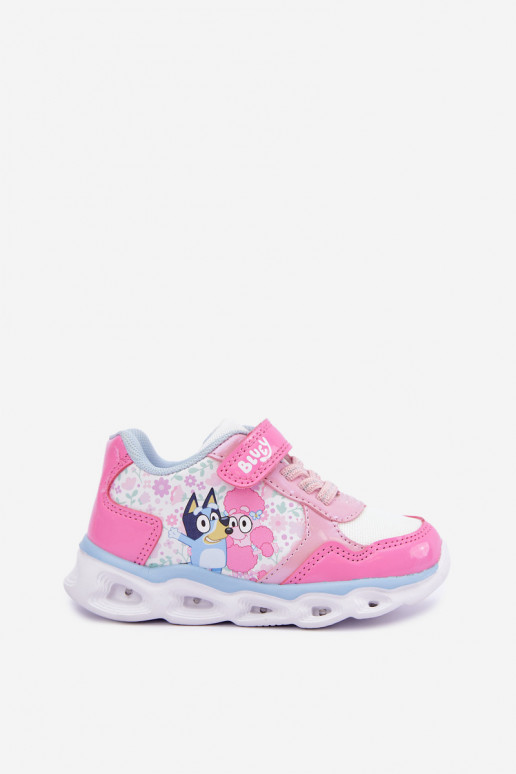 Kindersneakers Bluey met glinsterende zool 8704215 in roze