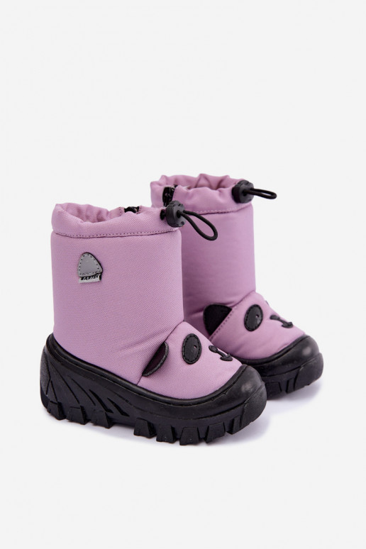 Kinder Schneestiefel aus wasserdichtem Material Bartek 11045801 in Lila
