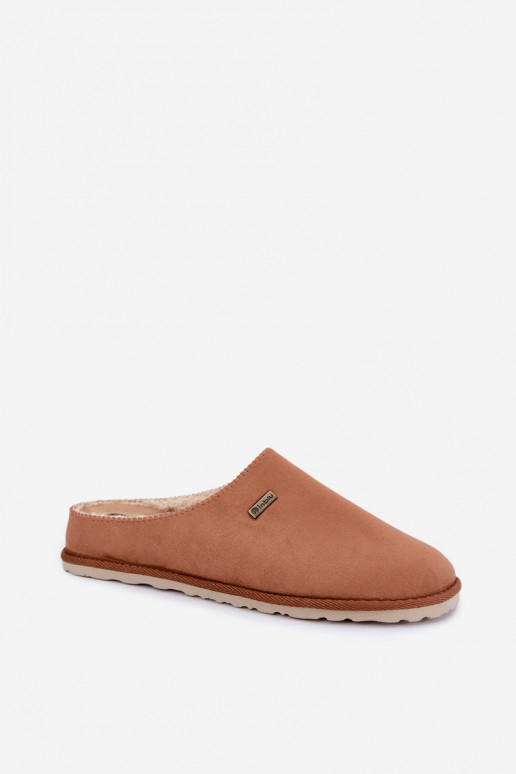 Chaussons pour femmes Inblu CS000034 en marron