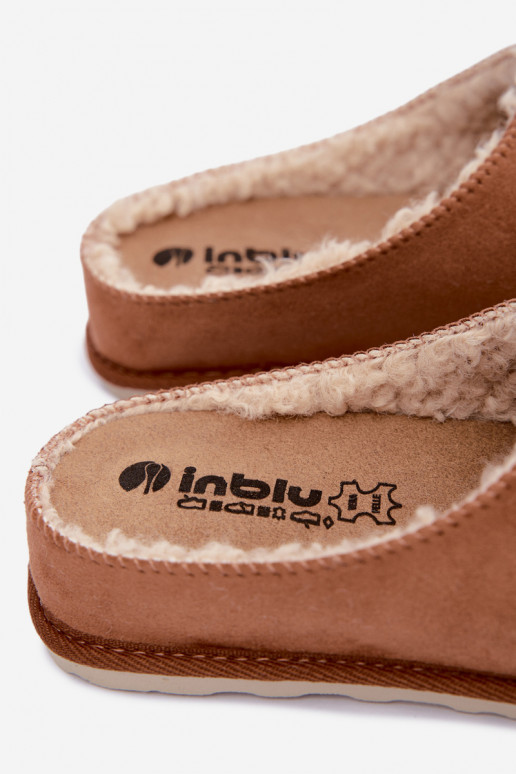 Chaussons pour femmes Inblu CS000034 en marron