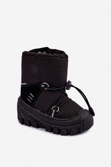 Bottes de neige pour enfants Bartek 11045703 en noir