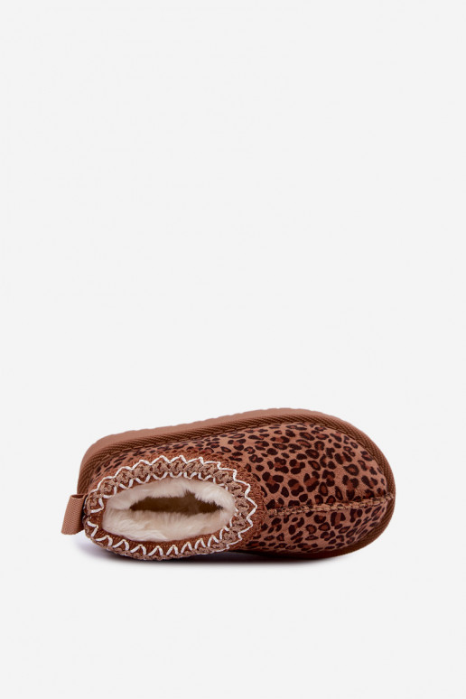 Kindersneeuwlaarzen met leopardprint Ysmerine