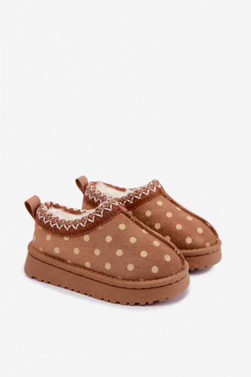 Kinder Schneestiefel in Braun Ysmerine