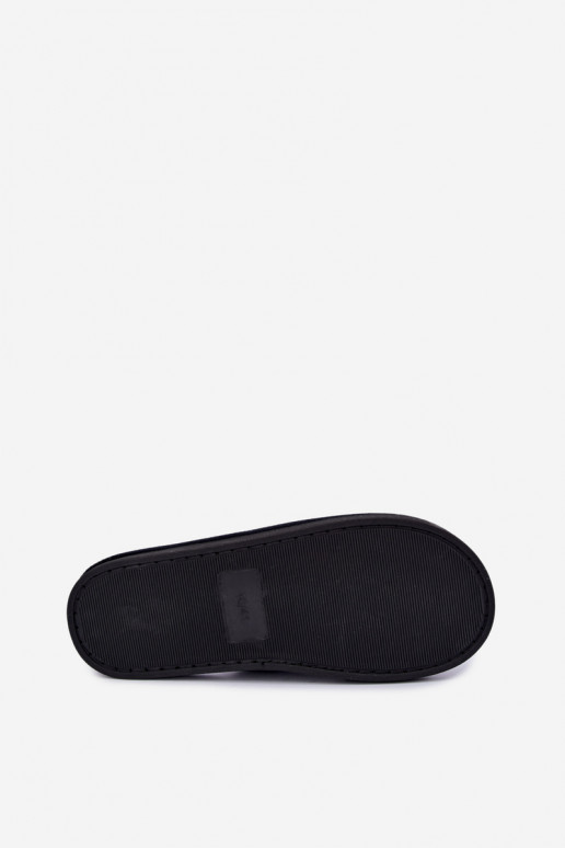 chaussons pour hommes en bleu marine Dervan