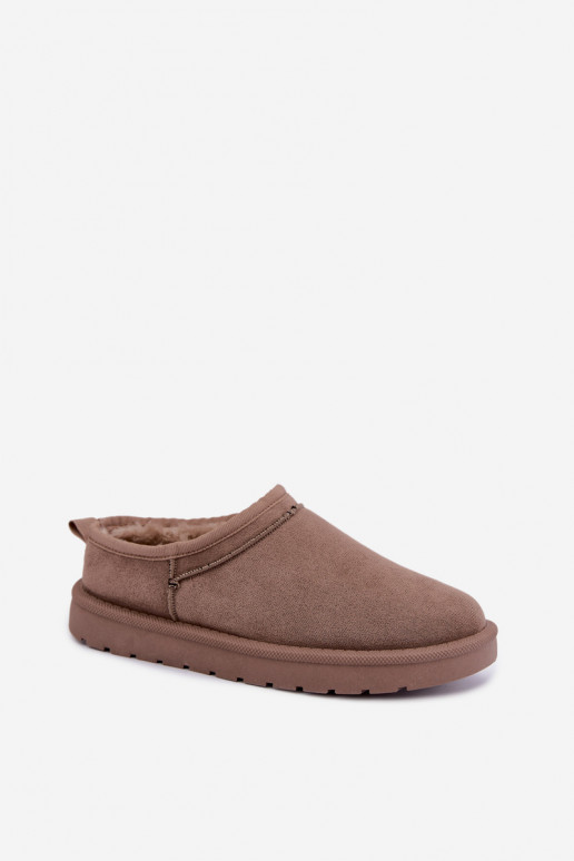 bottes de neige basses pour femmes couleur sable Rosmina