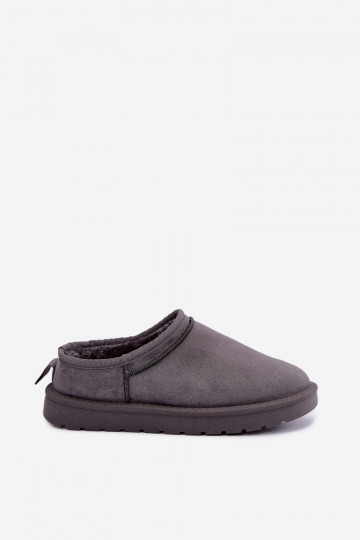 bottes de neige basses pour femmes en gris Rosmina 2