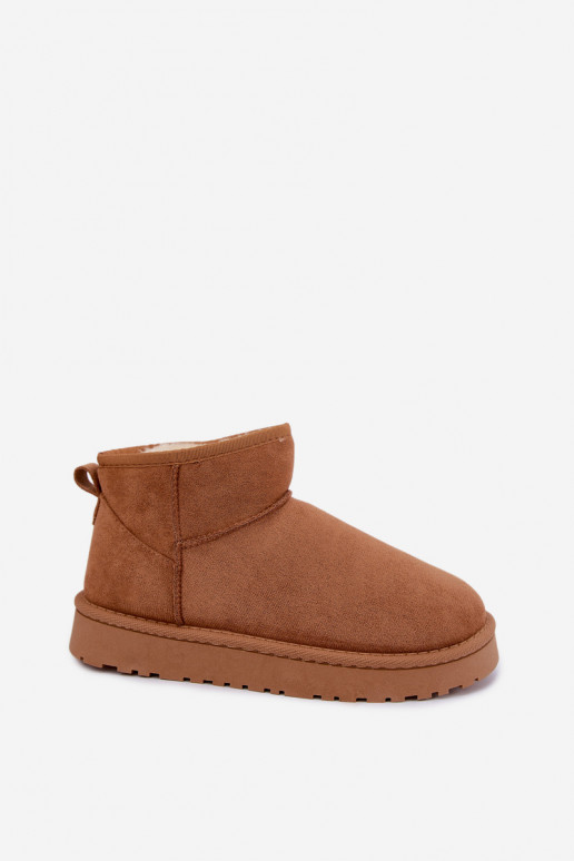 Bottes de neige pour femmes en marron Rosienne