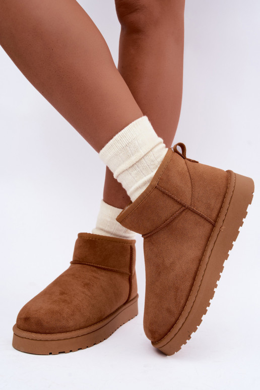 Damen Schneestiefel in brauner Farbe Rosienne