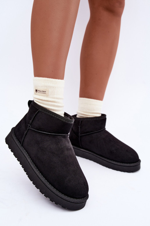 Bottes de neige pour femmes en noir Rosienne