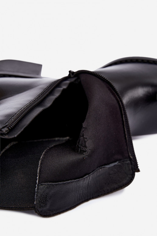 Stylische Damen Stiefeletten in schwarzer Farbe Dalmora